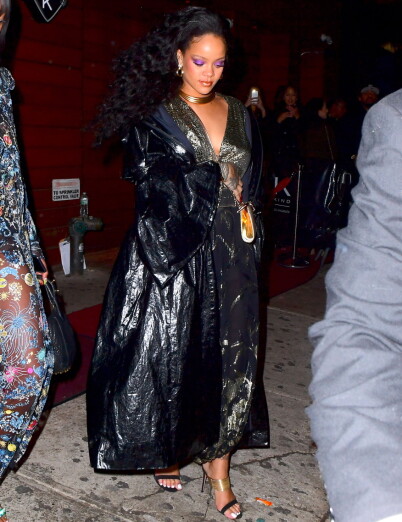 ETTERFEST: Rihanna forlot etterfesten kort tid etter Hassan. Foto: NTB Scanpix ETTERFEST: Rihanna forlot etterfesten kort tid etter Hassan. Foto: NTB Scanpix